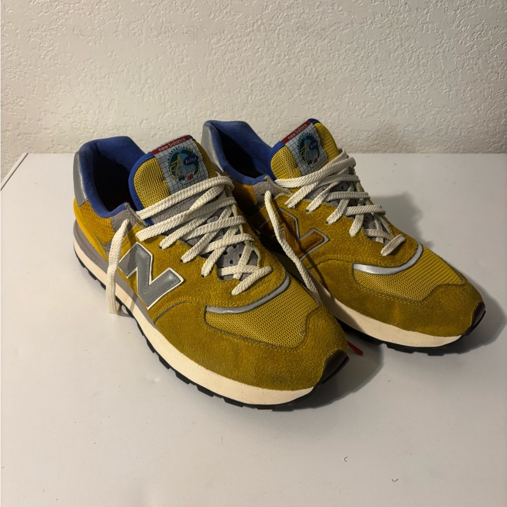 New Balance 574 “Bodega” collab in  Yellow